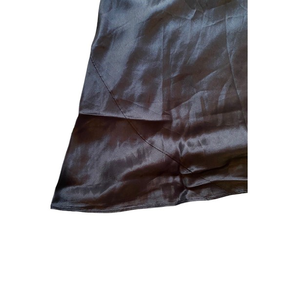 L'Academie Tamsy Midi Satin Dress in Black Medium New Nwt Women's Cocktail - Picture 9 of 12